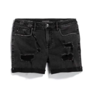 NWT Black Cut off Shorts